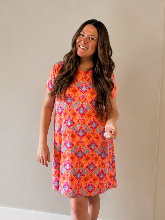 Miami Dreams T-Shirt Dress
